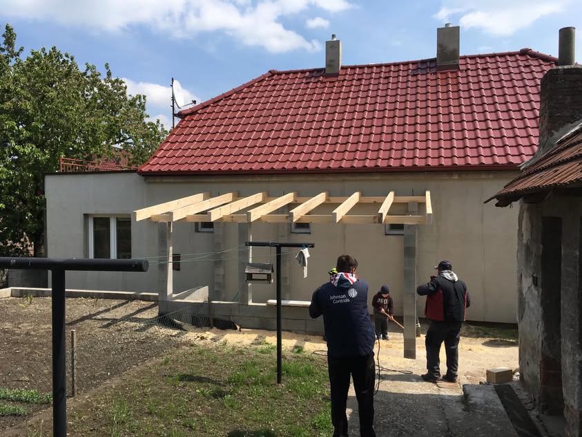 Altánok - Plechová krytina BP2 Alfa plus červená - Letničie