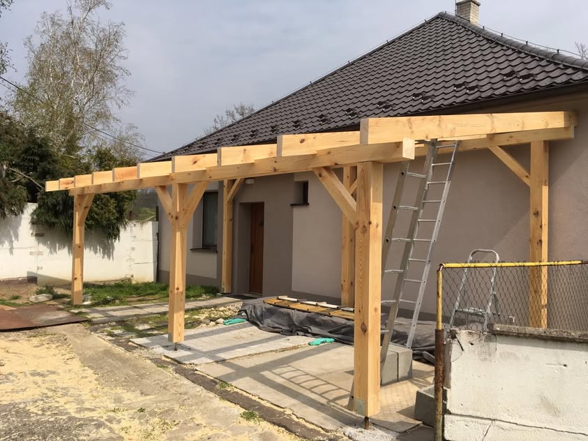 Altánok - Plechová krytina BP2 Beta hnedá - Šaštín-Stráže