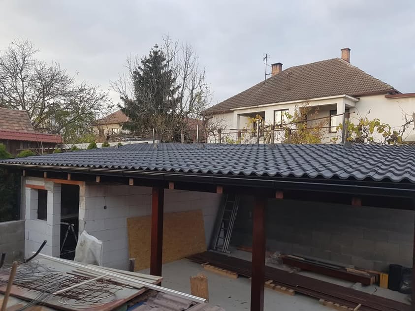 Altánok - Škridla Bramac Max 7 ebenovo čierna - Šaštín-Stráže - foto 8