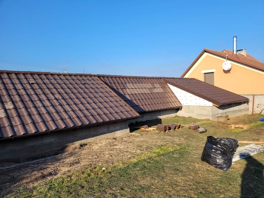 Altánok - Škridla Creaton Balance hnedá engoba - Gbely - foto 2