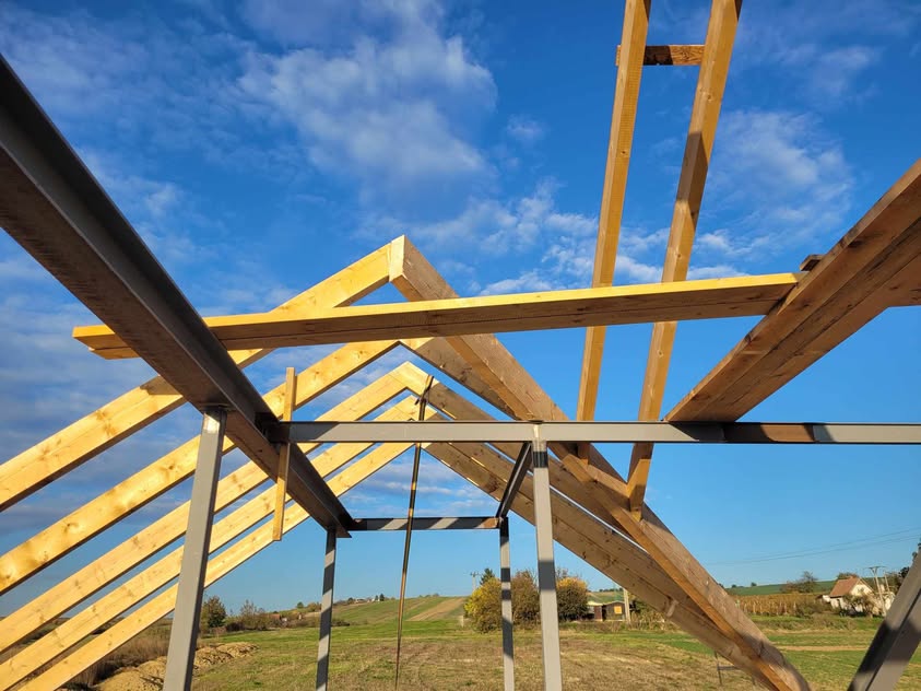 Krov Bungalov + oceľová konštrukcia - Popudinské Močidľany - foto 2