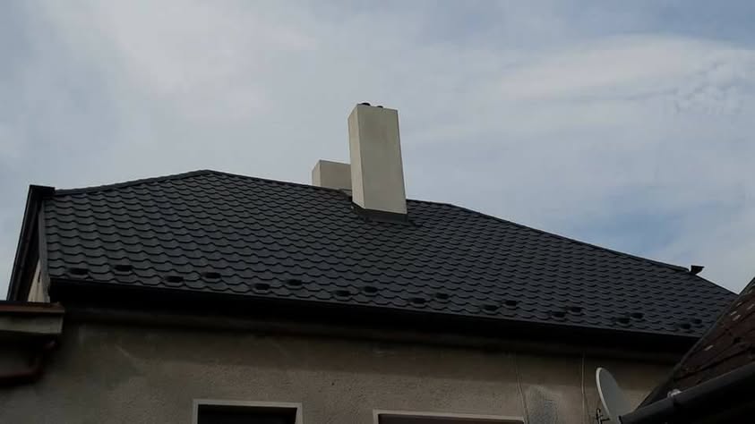 Plechová krytina - Blachotrapez Diament Eco antracit - Radošovce - foto 3