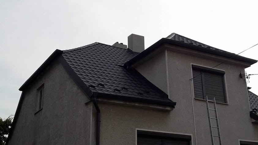 Plechová krytina - Blachotrapez Diament Eco antracit - Radošovce - foto 4