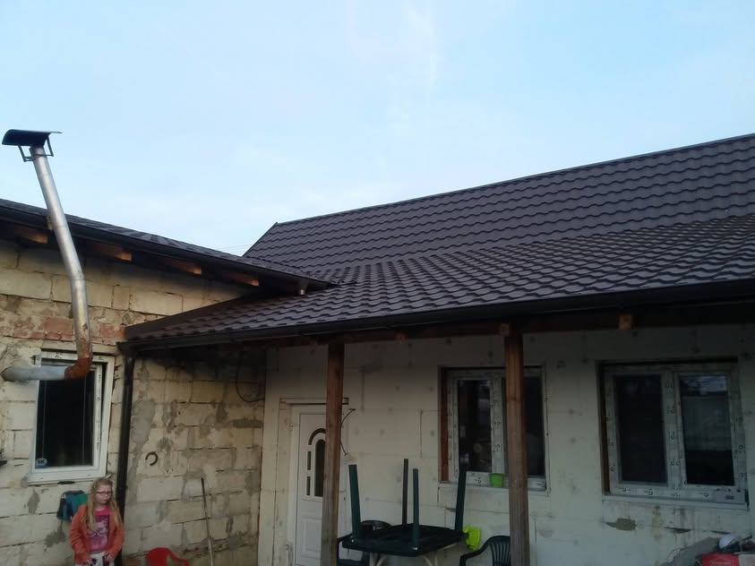 Plechová krytina Blachotrapez Germania tmavohnedá - Kopčany - foto 3