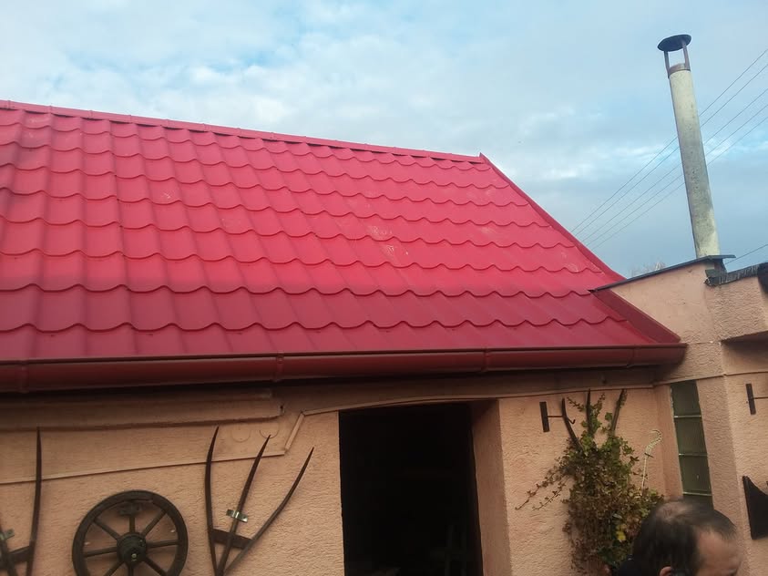 Plechová krytina - BP2 Afla Plus červená - Vysoká pri Morave - foto 2