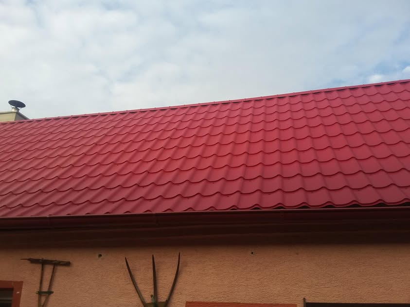 Plechová krytina - BP2 Afla Plus červená - Vysoká pri Morave - foto 3