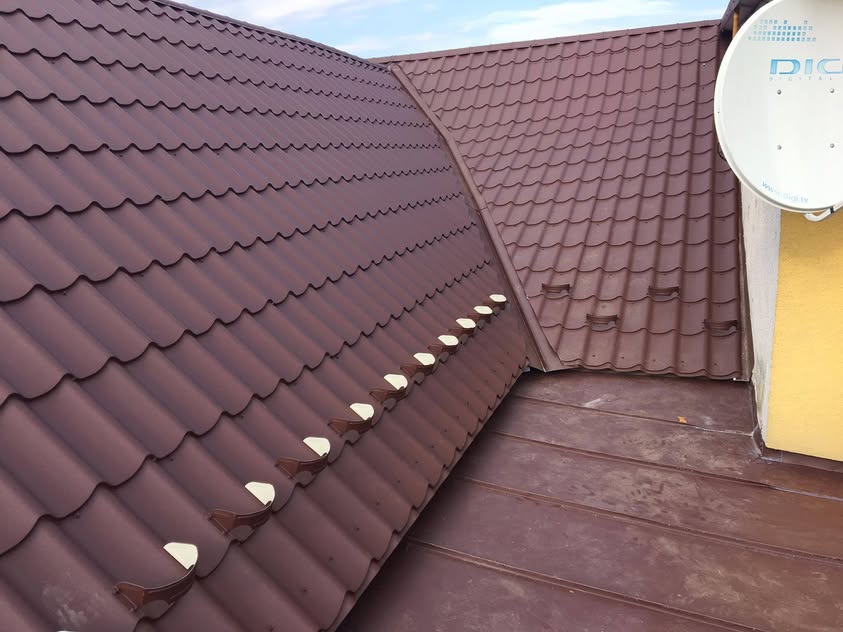 Plechová krytina - BP2 Afla Plus hnedá - Vrádište - foto 2