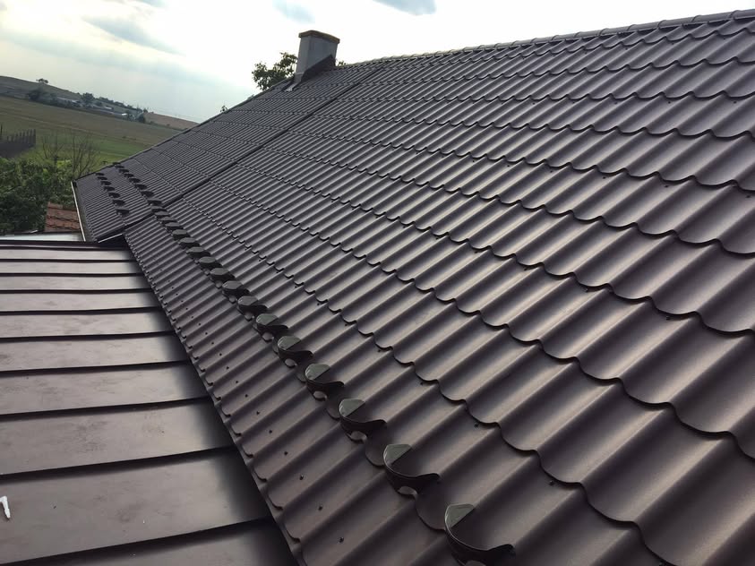 Plechová krytina - BP2 Afla Plus hnedá - Vrádište - foto 3