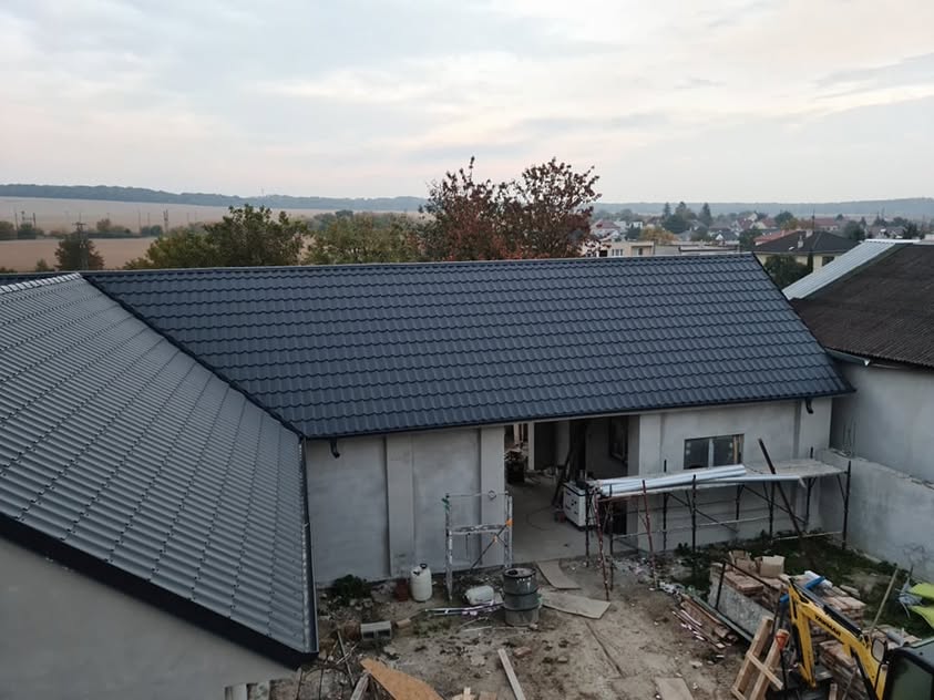 Plechová krytina BP2 Alfa Plus antracit lesklá - Boleráz