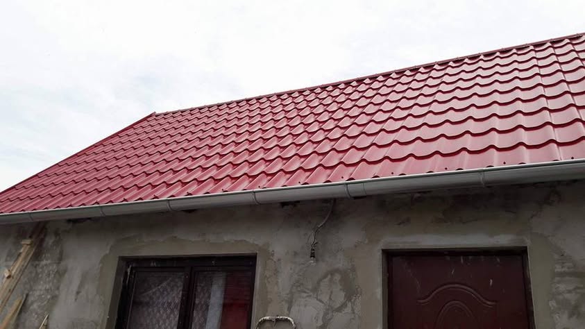 Plechová krytina - BP2 Alfa Plus červená - Čáry - foto 2