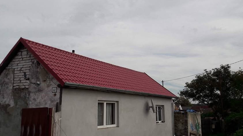 Plechová krytina - BP2 Alfa Plus červená - Čáry - foto 3