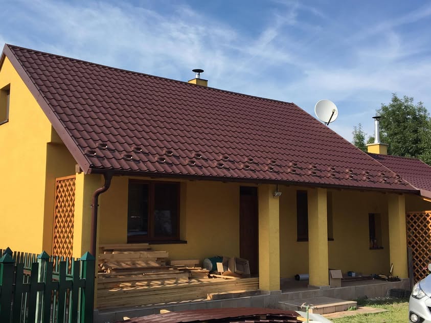 Plechová krytina BP2 Alfa plus čokoládovohnedá - Borský Mikuláš - foto 3