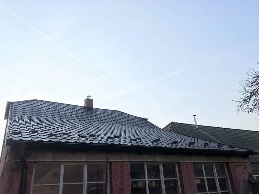 Plechová krytina - BP2 Alfa Plus matná hnedá - Letničie - foto 4