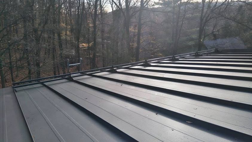 Plechová krytina - BP2 Retropanel čierna matná - Malacky - foto 3