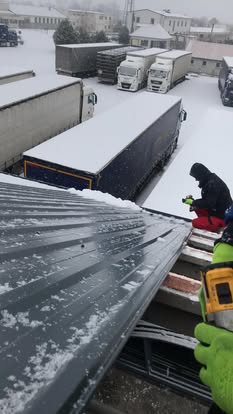 Plechová krytina - BP2 Trapéz T35 0,7mm antracit - Šúrovce - foto 3