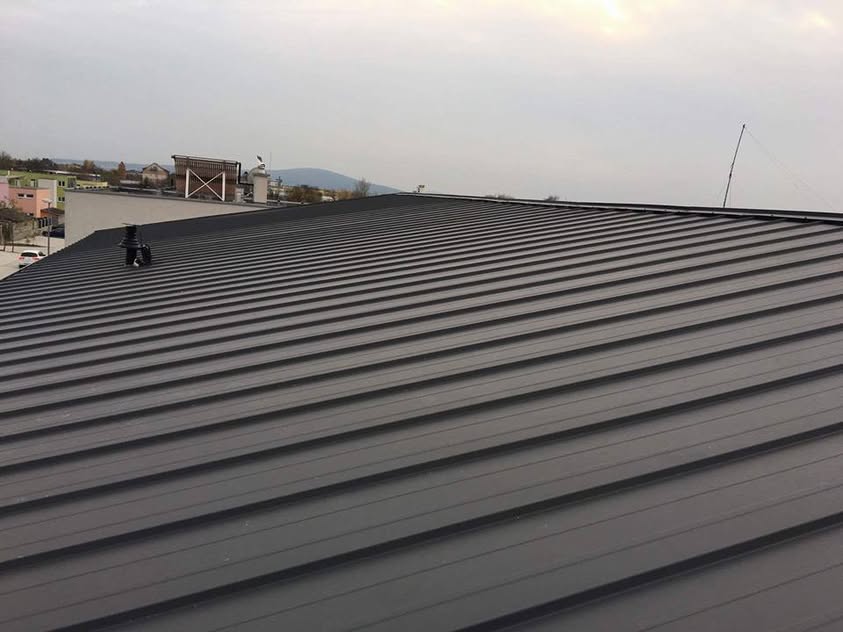 Plechová krytina - Metrotile mKlip antracitová - Stupava - foto 4