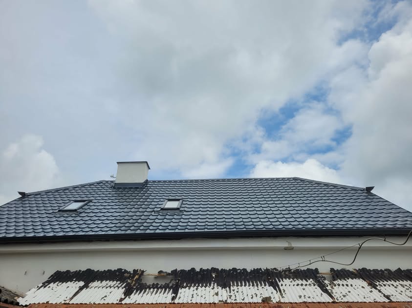 Plechová krytina Satjam Classic Roof antracitová - Moravský Písek