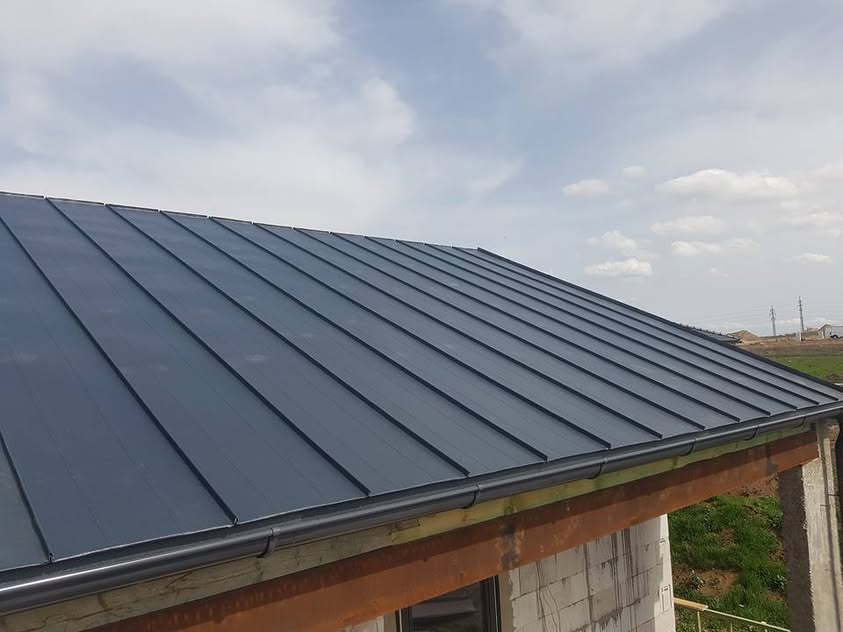 Plechová krytina - Satjam Rapid matná antracitová - Holíč