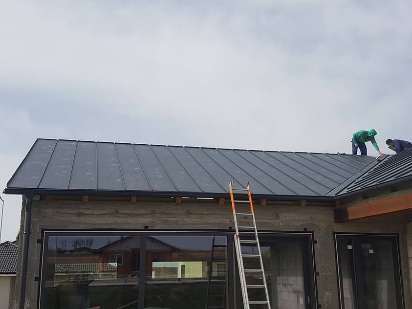 Plechová krytina - Satjam Rapid matná antracitová - Holíč - foto 2