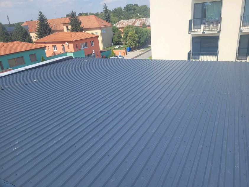 Plechová krytina Trapéz T35 XXL matná antracit - foto 2