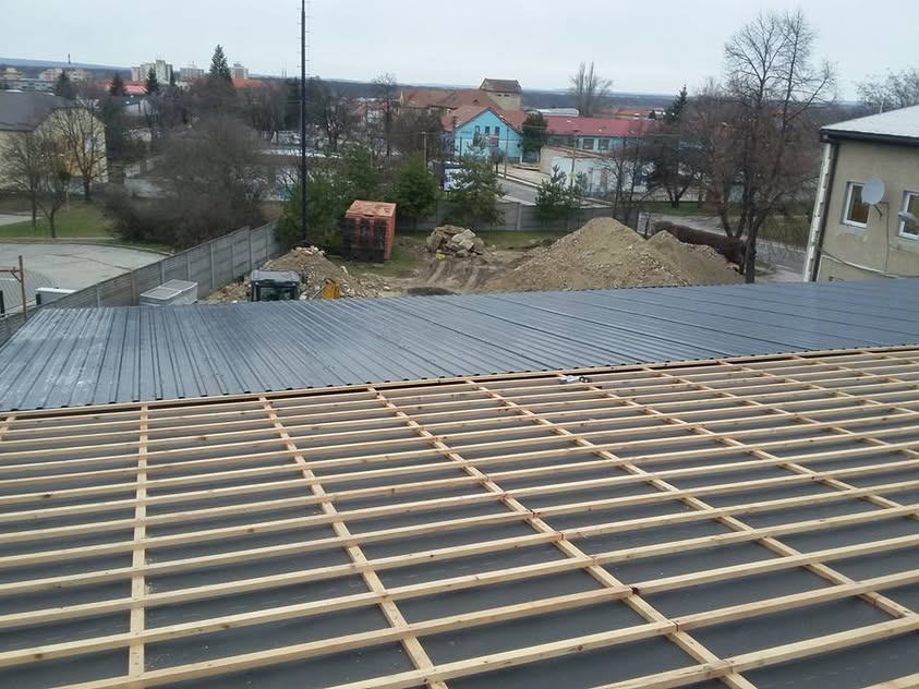 Plechová krytina - Trapézový plech T18 0,7mm antracit - foto 2