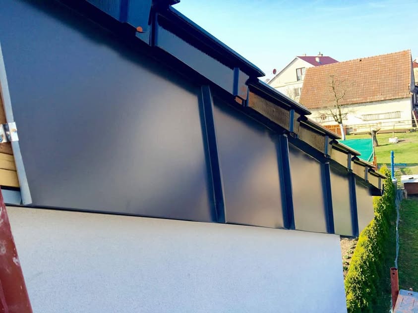 Plechové podhľady čierne - foto 3