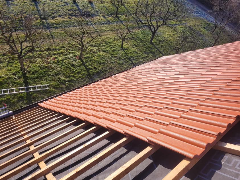 Škridla Bramac Klasik lávová červená - Skalica - foto 3
