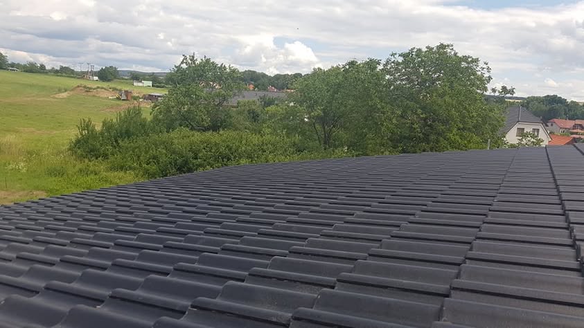 Škridla Bramac Max 7 ebenovo čierna - Mokrý Háj - foto 4