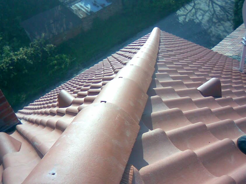 Škridla Bramac Moravská tehlovočervená - Gbely - foto 2