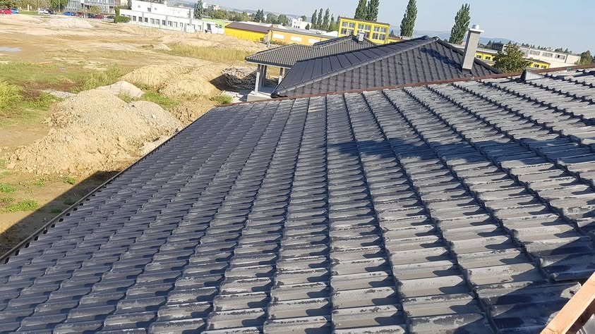 Škridla Bramac Platinum granitová čierna - Senica - foto 2