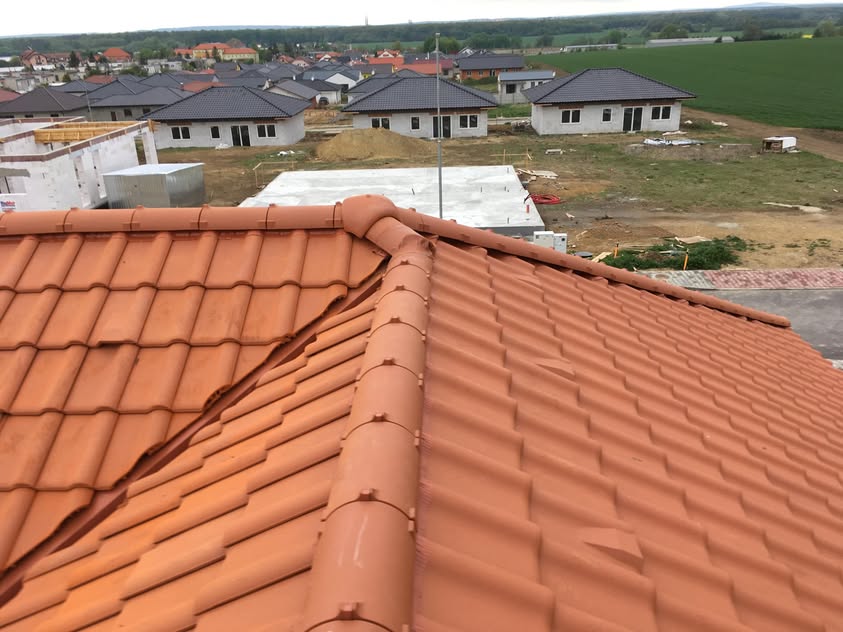 Škridla Creaton Balance červená engoba - Holíč - foto 4