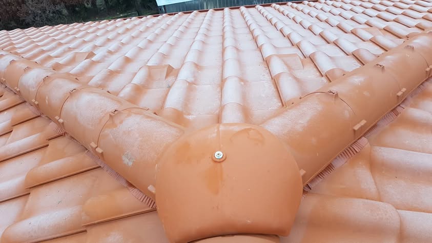 Škridla Creaton Balance červená engoba - Kopčany - foto 3