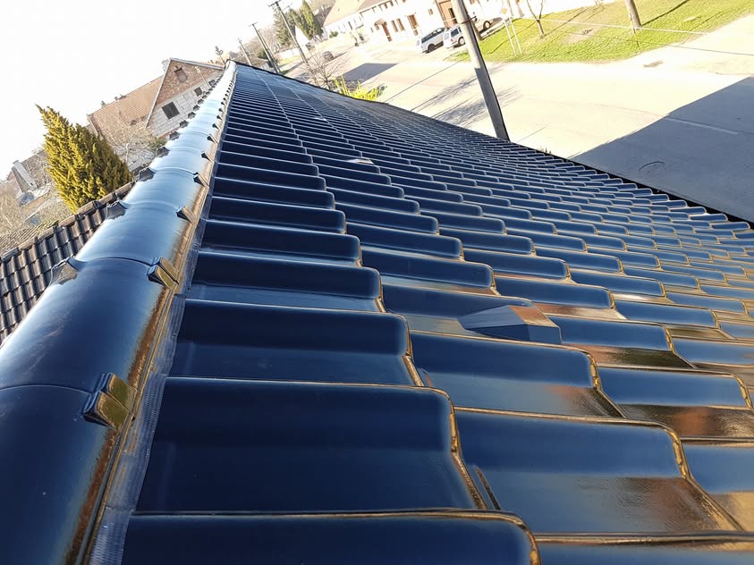 Škridla Creaton Balance čierna glazúra - Brodské - foto 2