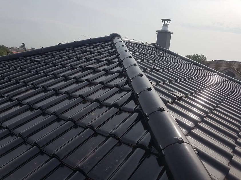 Škridla Creaton Balance čierna glazúra - Kopčany - foto 3