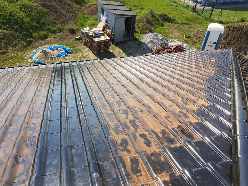 Škridla Creaton Balance čierna glazúra - Senica - foto 3