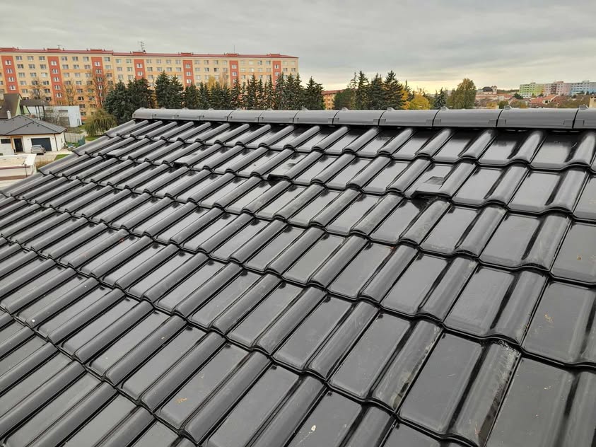 Škridla Creaton Balance čierna glazúra - Veselí nad Moravou - foto 6
