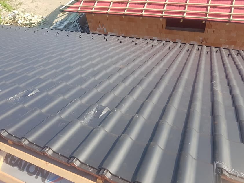 Škridla Creaton Balance čierna matná engoba - Kúty