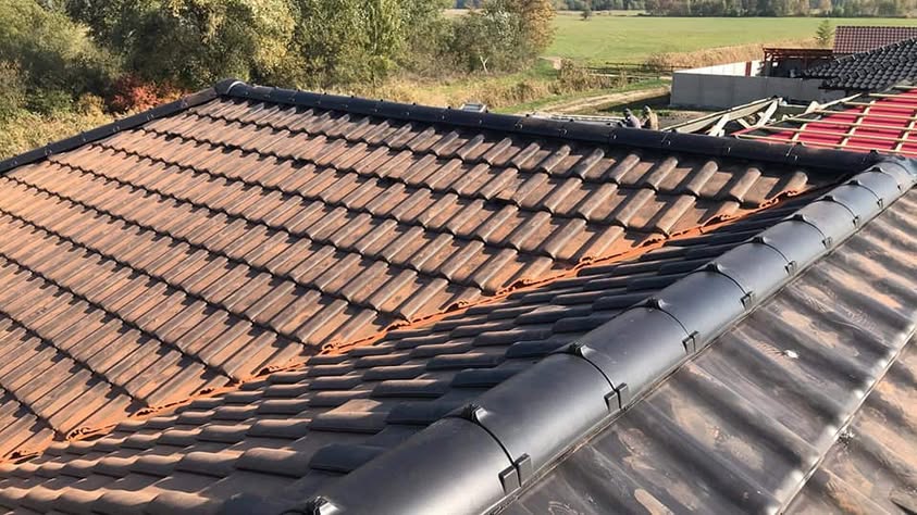 Škridla Creaton Balance čierna matná engoba - Kúty - foto 4