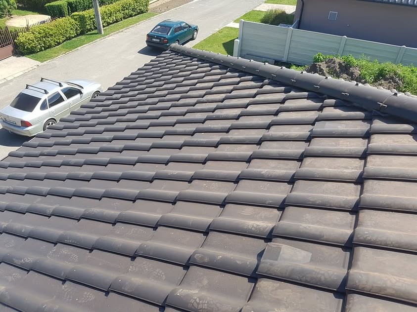 Škridla Creaton Balance čierna matná engoba - Šaštín-Stráže