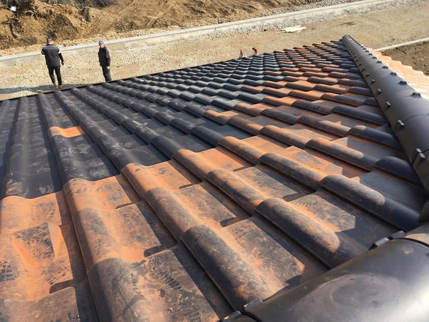 Škridla Creaton Balance čierna matná engoba - Senica - foto 4