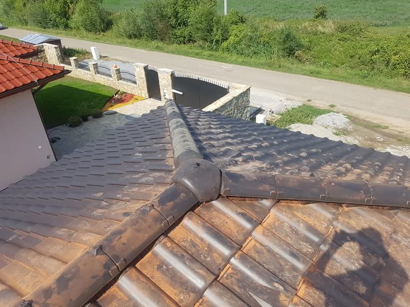 Škridla Creaton Balance čierna matná engoba - Skalica
