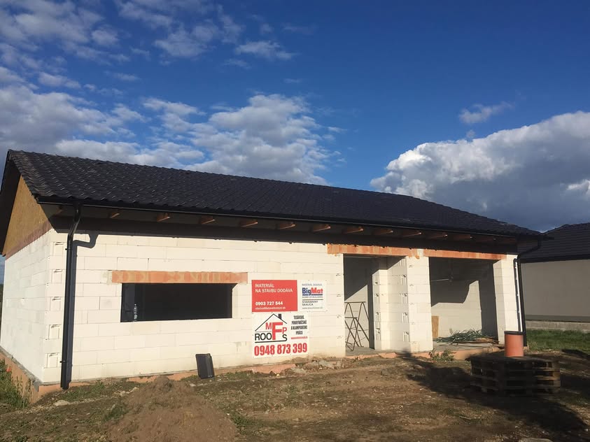 Škridla Creaton Balance čierna matná engoba - Sudoměřice - foto 3