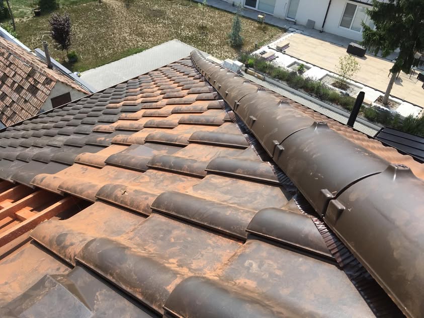 Škridla Creaton Balance hnedá engoba - Gbely - foto 4