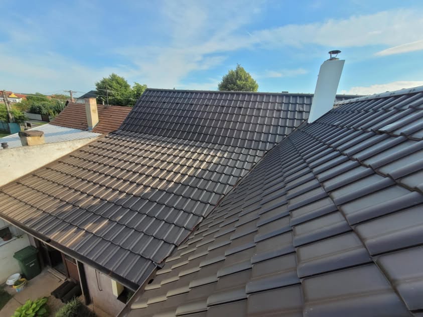 Škridla Creaton Balance hnedá engoba - Sudoměřice - foto 4
