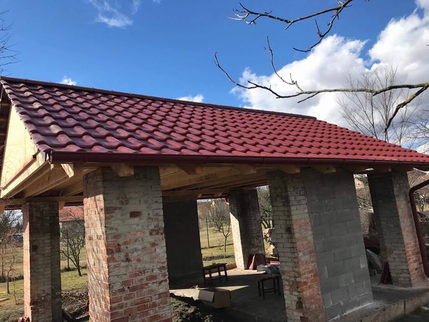 Škridla Creaton Balance vínovočervená engoba - Kuklov - foto 4