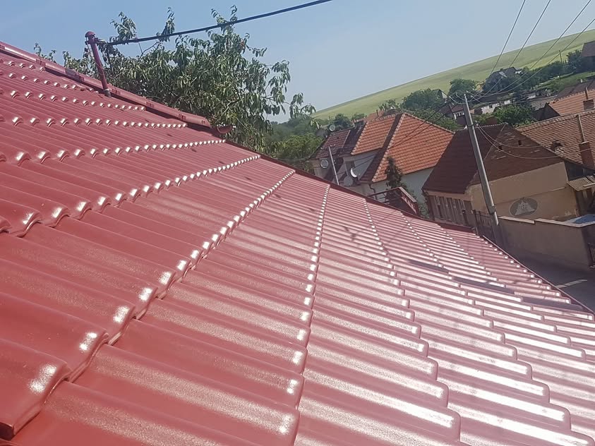 Škridla Creaton Balance vínovočervená engoba - Letničie