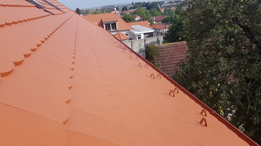 Škridla Creaton Bobrovka 182 prírodná červená - Petrova Ves - foto 5