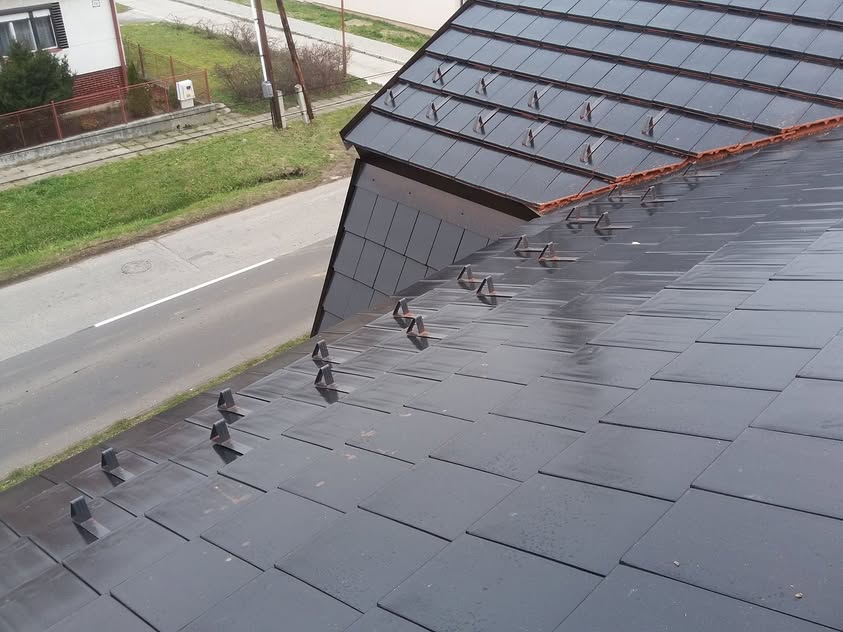 Škridla Creaton Domino čierna glazúra - foto 2