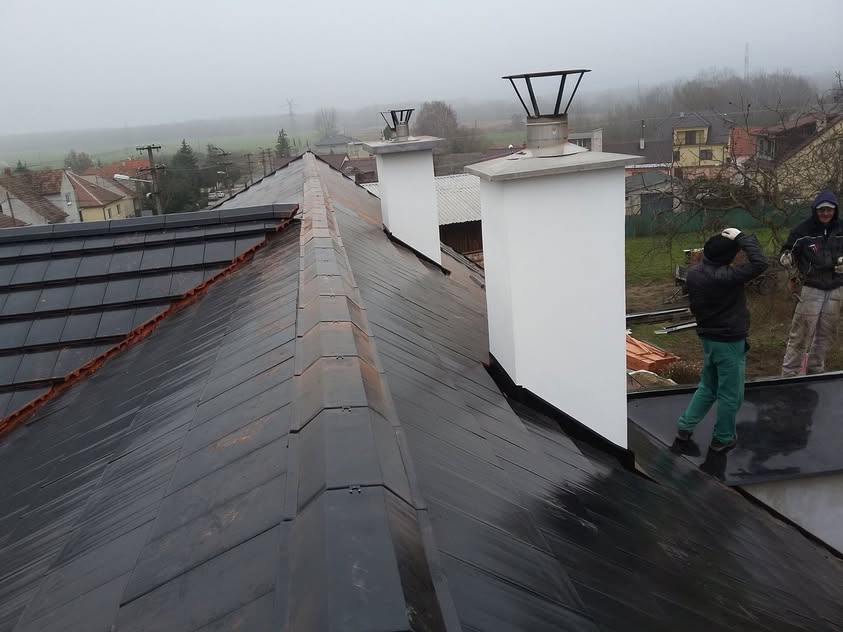 Škridla Creaton Domino čierna glazúra - foto 4