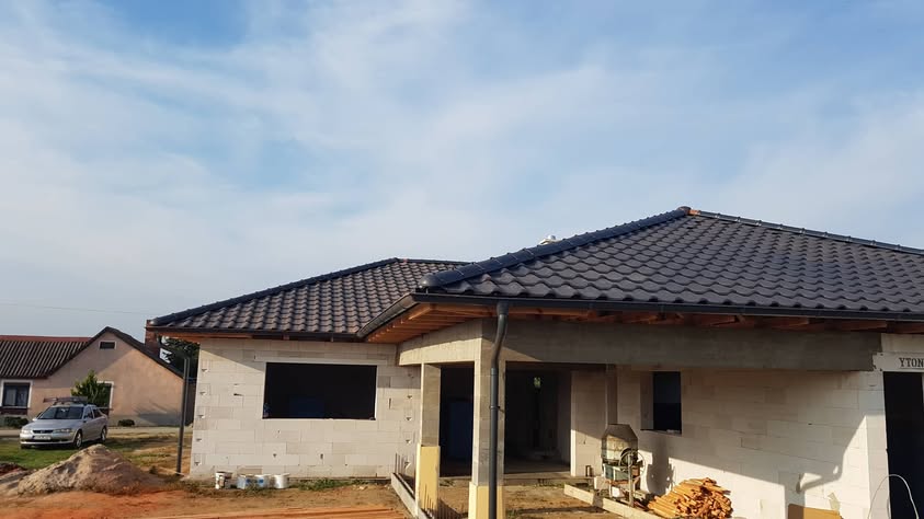 Škridla Creaton Magnum bridlicovočierna engoba - Smolinské - foto 10